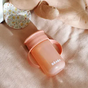 Tasse d'apprentissage 360° rose (340 ml)