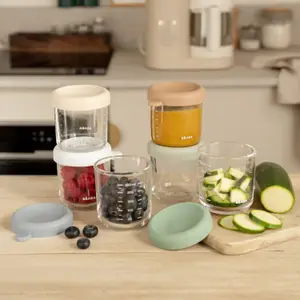 Coffret 6 portions verre 250 ml Natural color mix