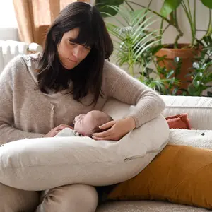 Coussin de grossesse Big Flopsy en lin