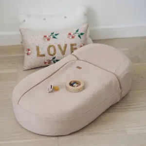 Couverture pour Cocoonababy ouatinée Fleur de coton avoine