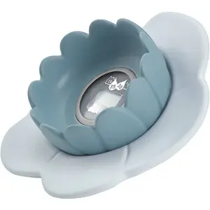 Thermomètre de bain Lotus green blue