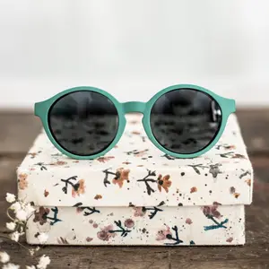 Lunettes de soleil Merry Tropical green (2-4 ans)