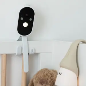 Support flexible Tripod blanc pour écoute bébé