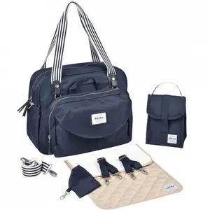 Sac à langer Genève II bleu marine