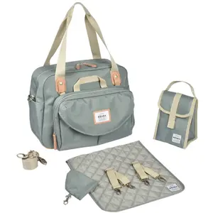 Sac à langer Genève II vert sauge
