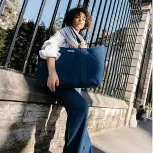 Sac à langer Madrid XXL Denim (67x20 cm)