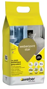 Produit de jointoiement noir minéral 5 kg séchage rapide