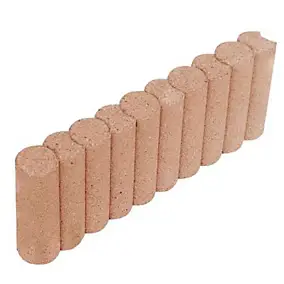 Bordure colonnade droite saumon 50 x 20 cm, ép.6,5 cm