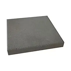 Chapeau de pilier en terre béton plat 40 x 40 cm, ép. 45mm gris