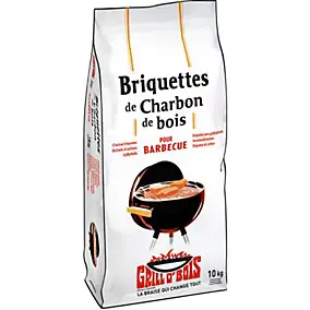 Briquettes de charbon bois GRILL O’BOIS 10kg