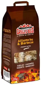 Allume feu et barbecue naturel - 2 kg