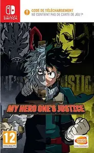 BANDAI NAMCO Entertainment My Hero One's Justice - Code in a Box Standard Nintendo Switch