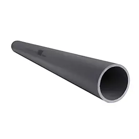 Tube d'évacuation NF PVC Fitt 5TB0322MNF gris clair RAL 7037 Ø.32 mm x L.2 m