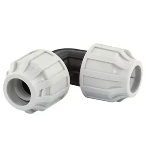 Coude égal polypropylène compression ø25 mm Fitt