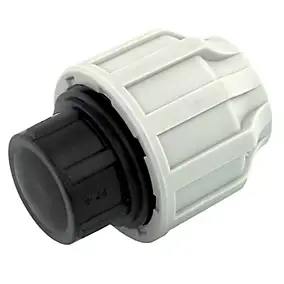 Bouchon femelle à compression Fitt S521020 en polypropylène pour tuyaux polyéthylène PN 16 bars