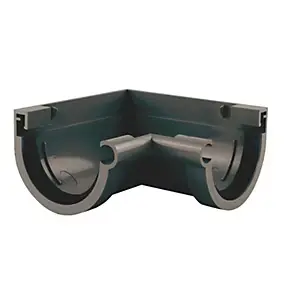 Angle universel extérieur 90° Ø16 graphite - Fitt