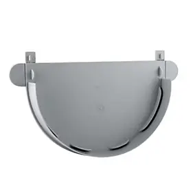 Fond universel gouttière ronde gris Fitt