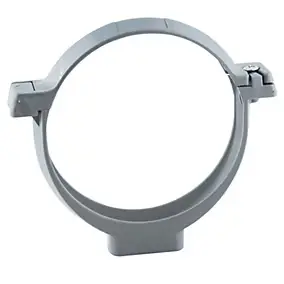 Collier de fixation à vis D.100 gris Fitt