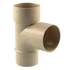 Culotte gouttière 87° mf PVC D.50 sable Fitt
