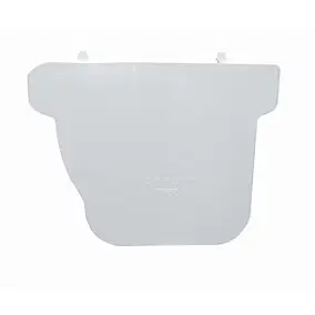 Fond universel droit Elegante blanc PVC Fitt