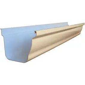 Gouttière pvc Elegante sable L.200 cm Fitt