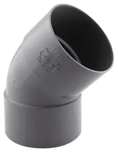 Coude 45° femelle femelle ø80 mm Fitt