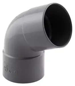 Coude pvc femelle femelle Fitt 67° ø50 mm
