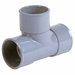 Té pied de biche PVC F/F 87 ° F Ø 32 mm