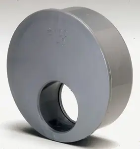 Tampon de réduction PVC Ø 100 mm L. 40 mm pour l'évacuation gravitaire des eaux usées et pluviales