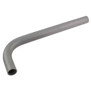 Sortie de lavabo en PVC L. 400 mm l. 120 mm Ø 32 mm