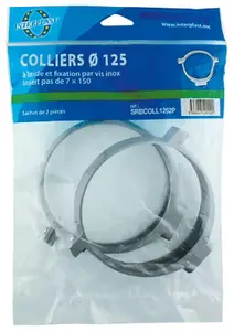 Collier à bride Ø. 125 mm Fitt vendu par 2