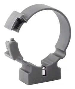 Collier de fixation monobloc vendu par 10 en PVC pour évacuation Fitt SCOLL03210P Ø.32 mm