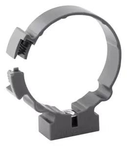 Collier de fixation monobloc vendu par 10 en PVC pour évacuation Fitt SCOLL04010P Ø.40 mm