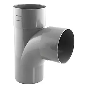 Culotte simple 87° mâle femelle ø 100 Fitt