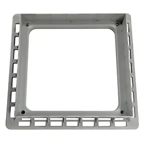 Cadre pour regard gris 300 x 300 Fitt