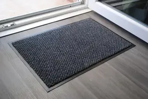 Tapis d'intérieur propreté gris 40 x 60 cm