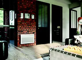 Radiateur électrique 1500W panneau rayonnant, Sauter Isarog