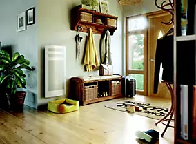 Radiateur électrique vertical 1500W panneau rayonnant, Sauter Isarog