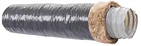 Gaine flexible isolée pour réseau VMC en habitat pavillonnaire S1P Ecosoft ø 125 mm