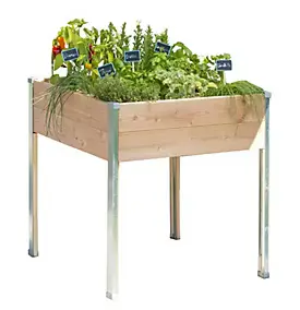 Carré Potager sur pieds Mon Petit Potager Design GM 80 x 75 x h.80 cm