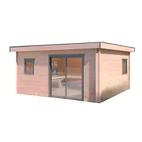 Abri / Studio de jardin Nantua en bois douglas ép.55mm surface totale 22.79 m²
