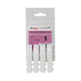 Joints couvercle pour plinthe Céliane Déco blanc 82 x 12,5 Legrand mm
