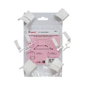 Kit tour de pièce pour moulure CELIANE Déco 30 x 12,5 mm Legrand