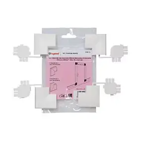 Kit tour de porte pour moulure CELIANE Déco 30 x 12,5 mm Legrand