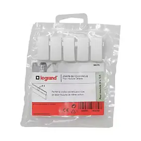 Joints de couvercle pour moulure Céliane Déco 30 x 12,5 mm Legrand