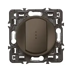 Mécanisme poussoir à voyant Legrand Céliane graphite