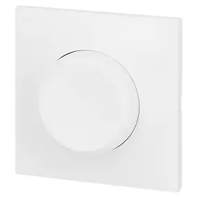 Variateur rotatif Legrand Neptune plastique brillant blanc