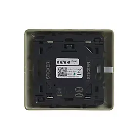 Commande sans fil pour interrupteur filaire de volet roulant connecté Céliane with Netatmo titane