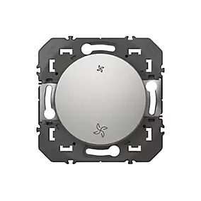 Commande de VMC Legrand Dooxie aluminium