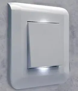Voyant lumineux avec repère orange 230V "Mosaic Easy LED"